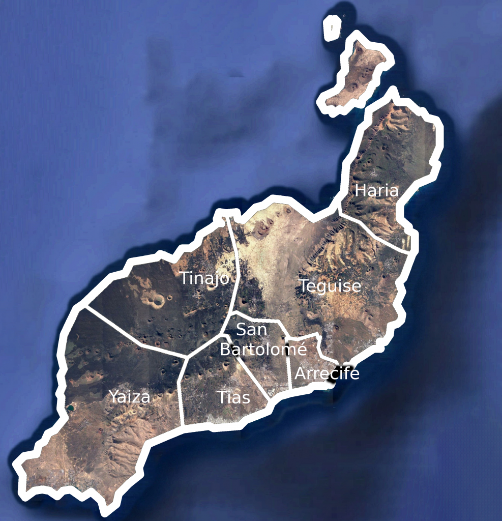 Les municipalités de Lanzarote